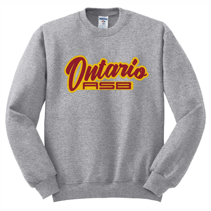 Ontario ASB Twill Crew Sweatshirt