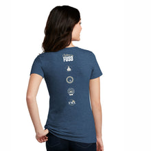 Load image into Gallery viewer, Connect-Support-Empower Blend Ladies Tee
