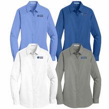 Load image into Gallery viewer, Women&#39;s Dress Shirts Long Sleeve.
