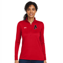 Load image into Gallery viewer, Women&#39;s Under Armour Half Zip with Athletic A embroidered
