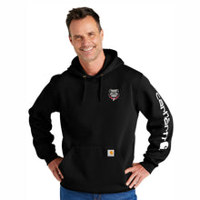 Load image into Gallery viewer, Carhartt Hoodie with Bulldog embroidery
